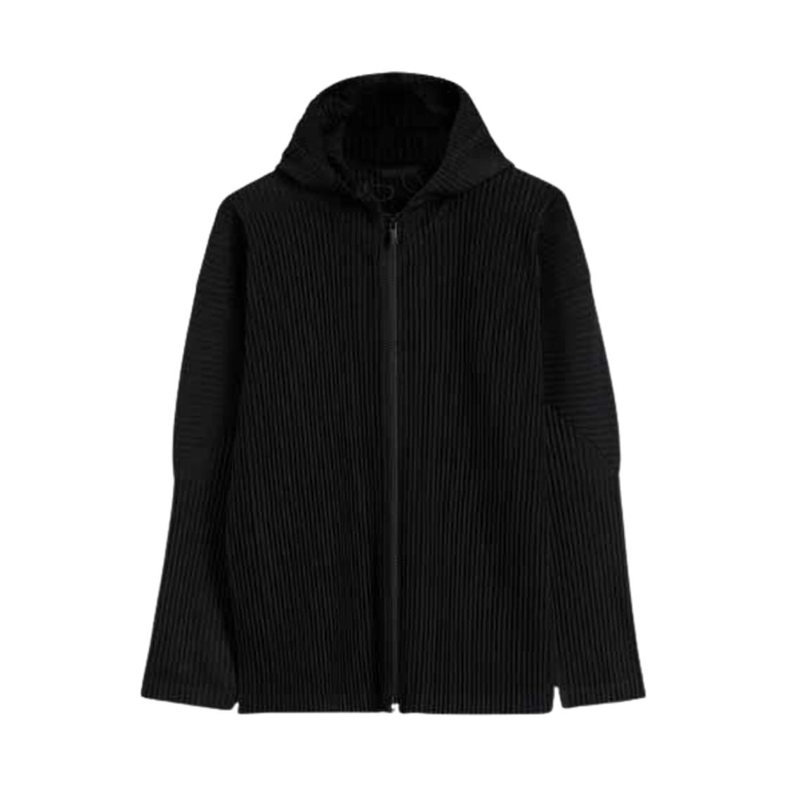 옴므 플리세 이세이 미야케 MC 준 후드 자켓 블랙(Homme Plisse Issey Miyake MC June Hooded Jacket Black)