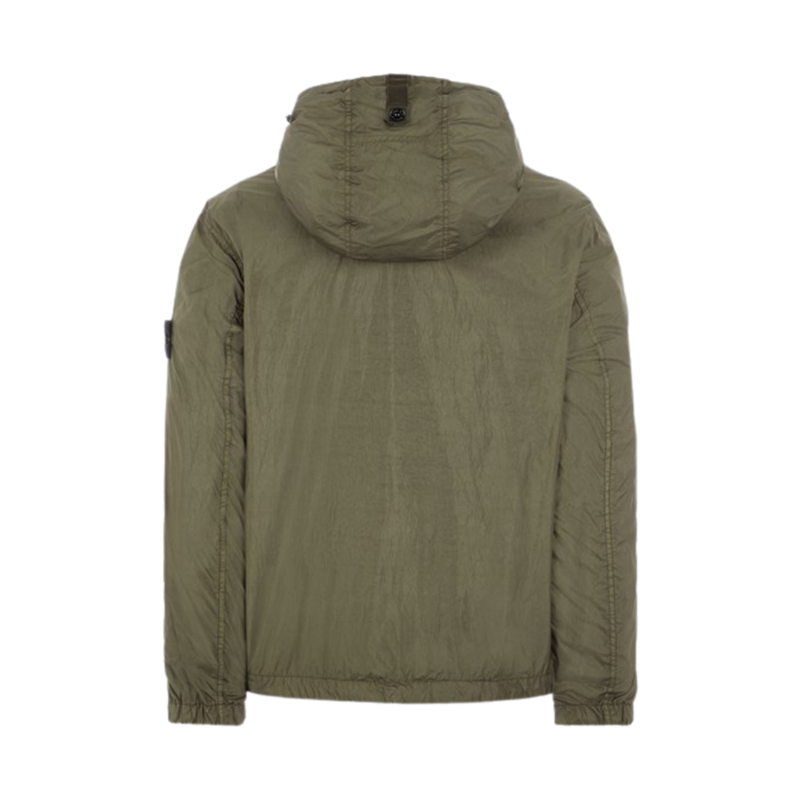 스톤 아일랜드 40922 가먼트 다이드 크링클 렙스 R-나일론 후드 자켓 머스크 그린 - 24SS(Stone Island 40922 Garment Dyed Crinkle Reps R-Ny Hooded Jacket Musk Green - 24SS) - 2