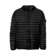 Stone Island 40324 Loom Woven Chambers R-Nylon Down-TC Packable Jacket Black - 22FW