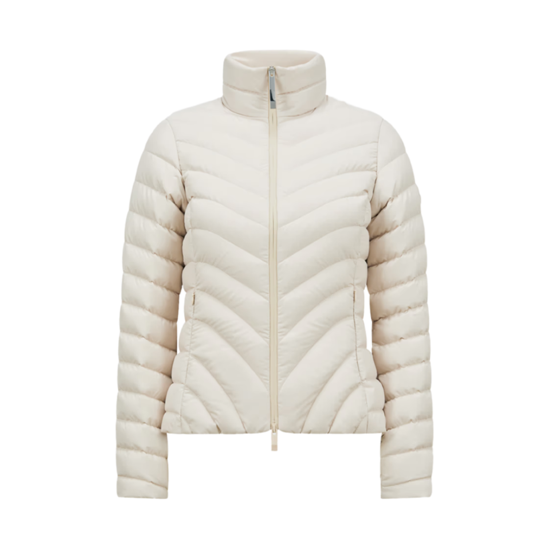 K1-093-1A00029-597U5-21E (W) Moncler Grange Diagonal Quilted Short Down Jacket Sand Beige - 25SS