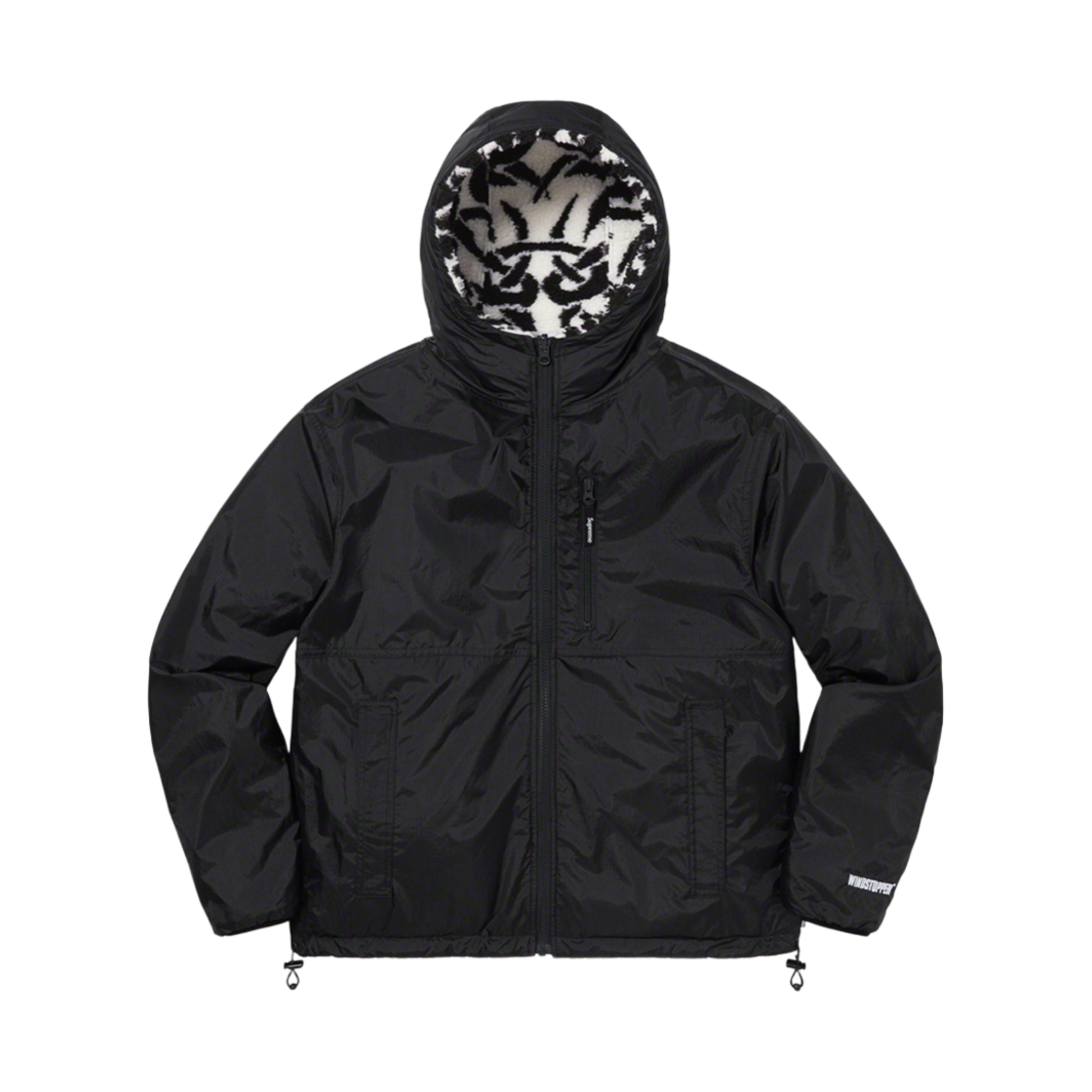 슈프림 셀틱 노트 리버시블 윈드스토퍼 플리스 후드 자켓 스톤 - 21FW(Supreme Celtic Knot Reversible Windstopper Fleece Hooded Jacket Stone - 21FW) - 2