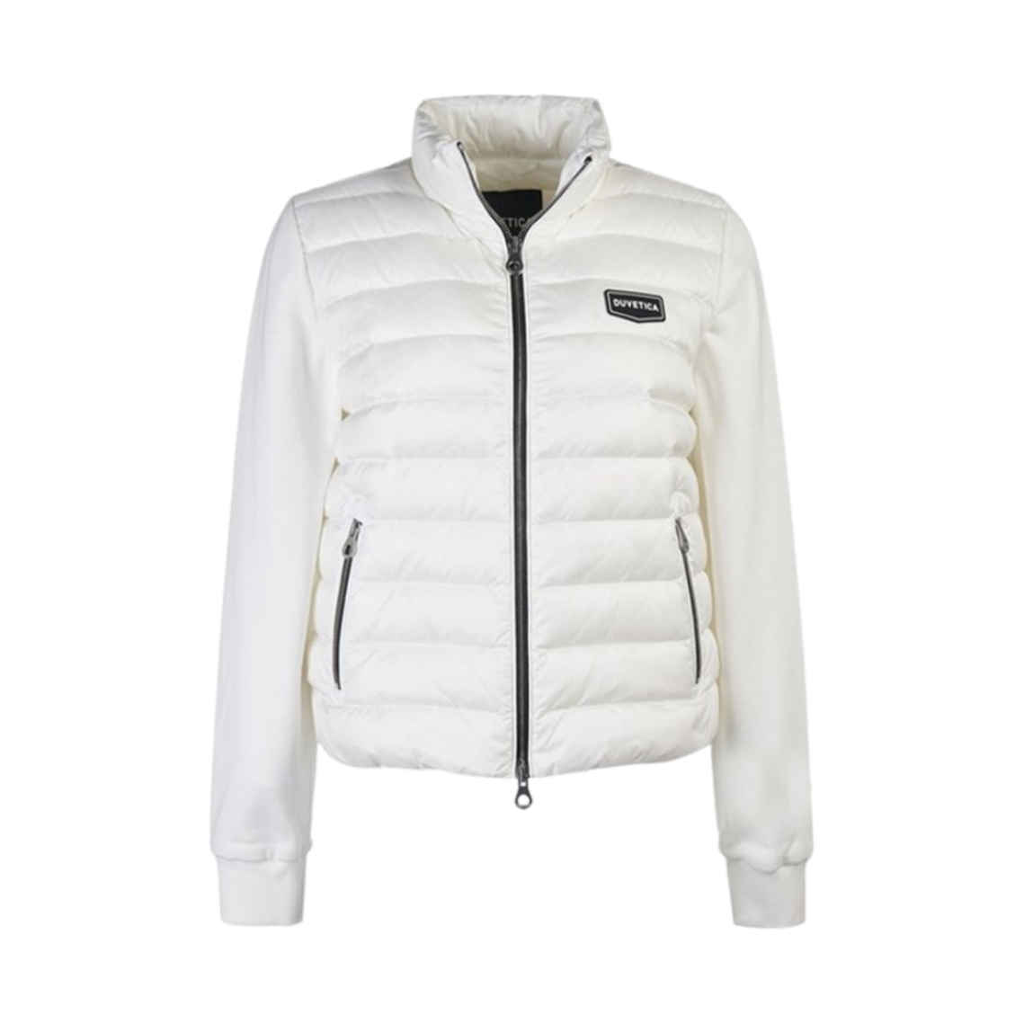 (W) 듀베티카 로고 다운 자켓 화이트((W) Duvetica Logo Down Jacket White)
