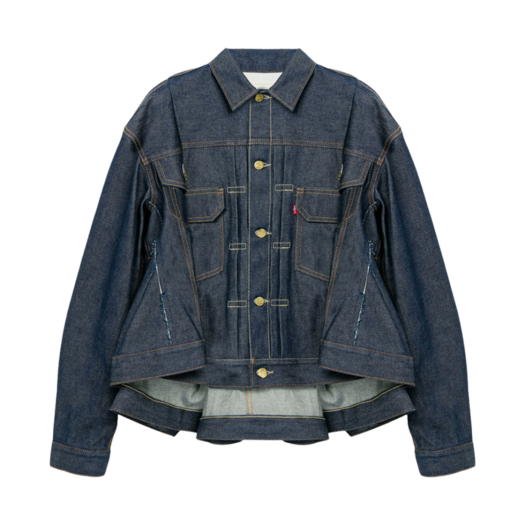 (W) Levi's x Sacai Denim Jacket Indigo
