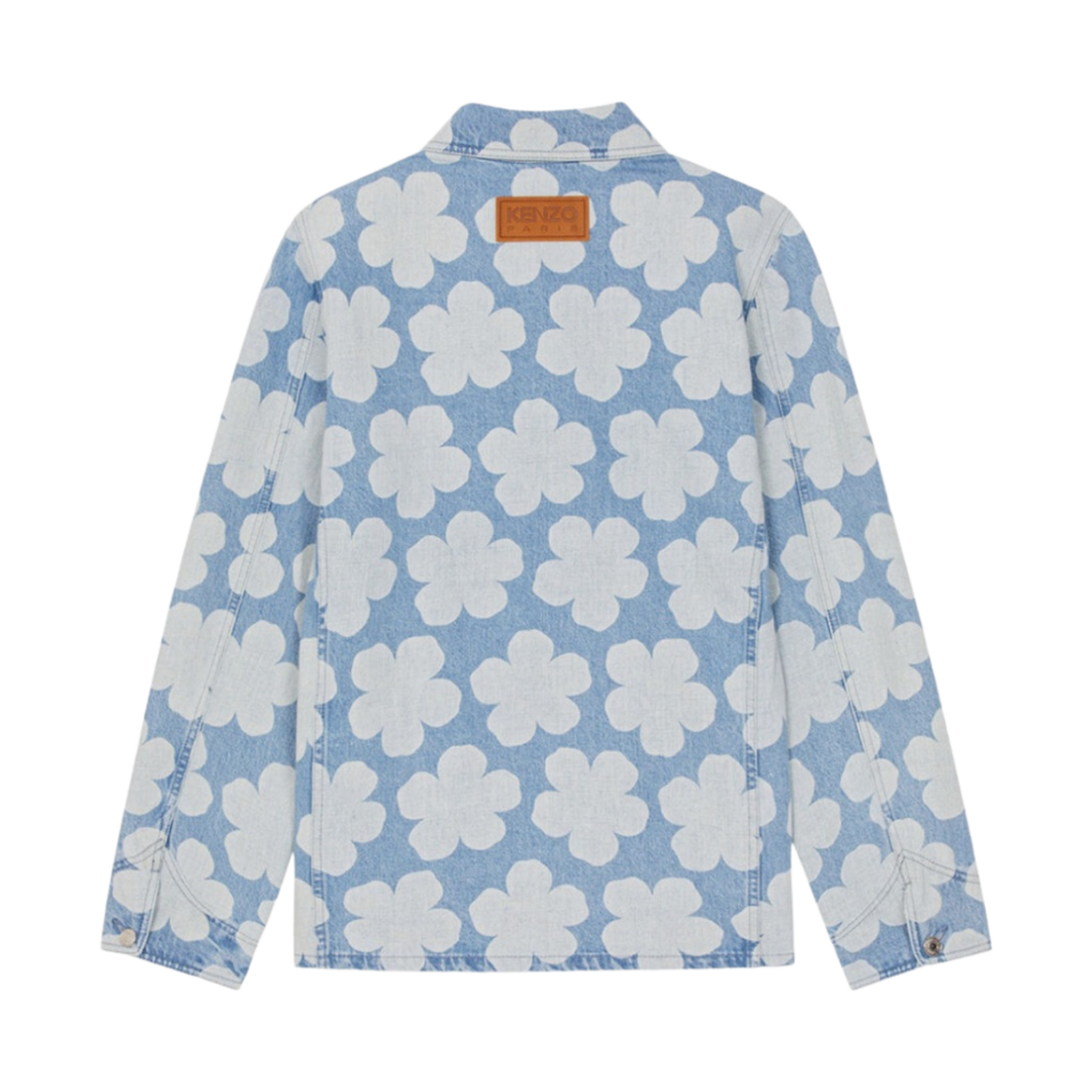 겐조 하나 닷 데님 워크웨어 자켓 스카이 블루(Kenzo Hana Dots Denim Workwear Jacket Sky Blue) - 2