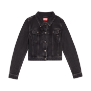 (W) Diesel De-Slimmy Jacket Black Dark Grey