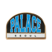 Palace Breakout Pin Badge Black White - 24FW