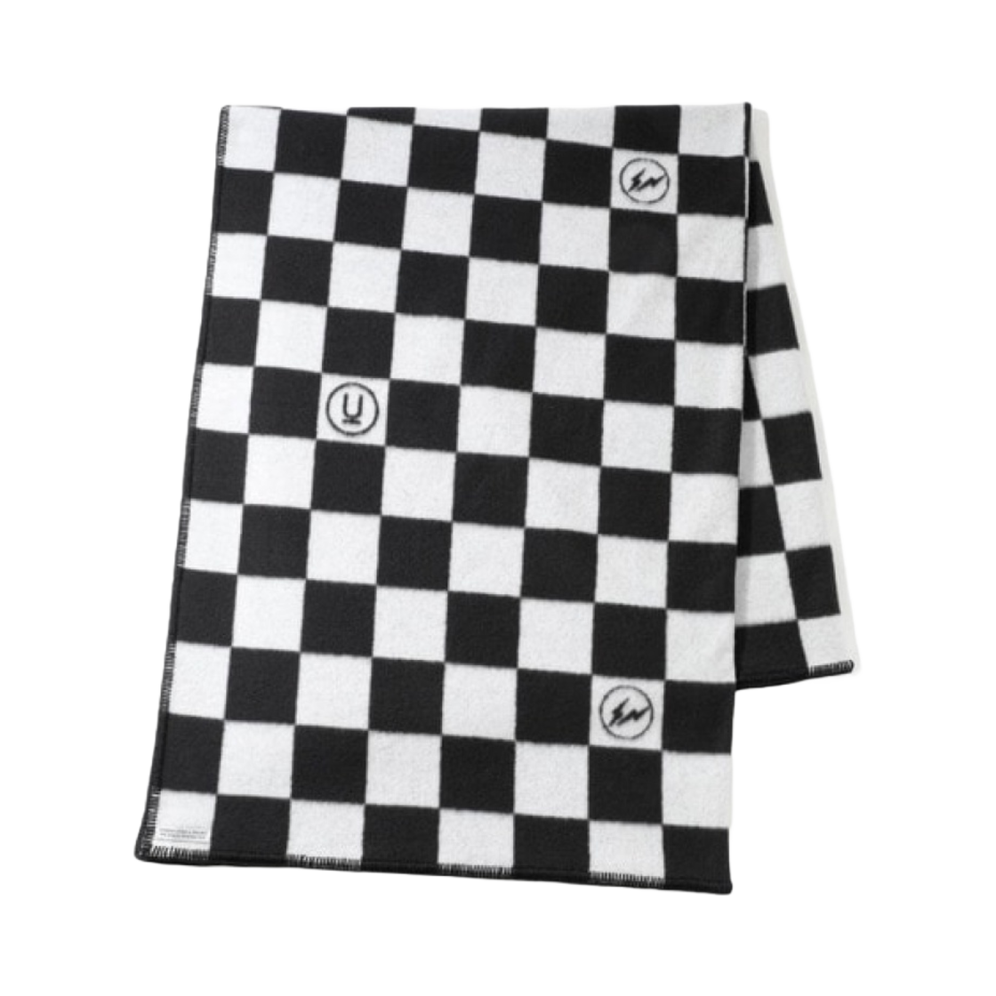 언더커버 x 프라그먼트 UC2C9S02-2 플리스 블랭킷 블랙 체크(Undercover x Fragment UC2C9S02-2 Fleece Blanket Black Check)