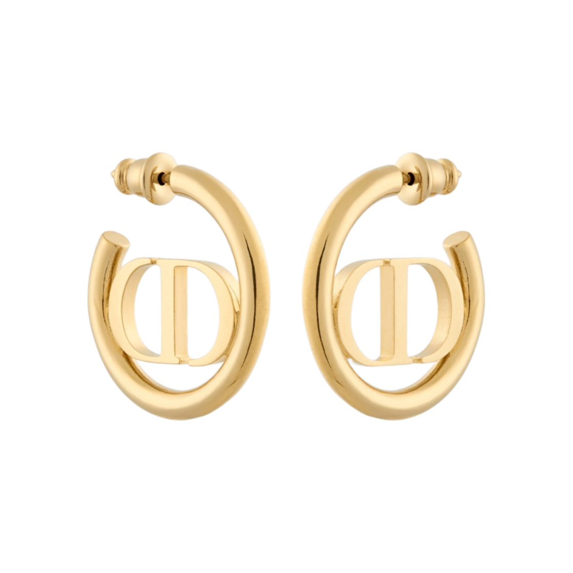 (W) 디올 30 몽테뉴 이어링 골드 피니쉬 메탈