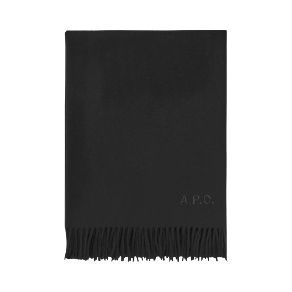 WOAFE-M15170-LZZ A.P.C. Alix Brodee Muffler Black