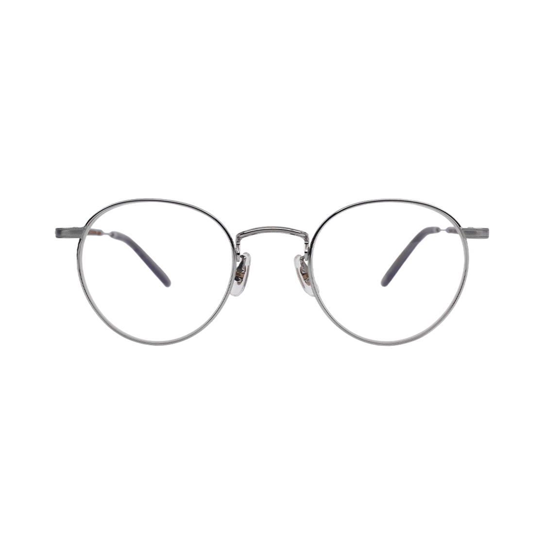가렛 라이트 윌슨 메탈 브러쉬드 실버 메트 스팟 라이트 그레이(Garrett Leight Wilson Metal Brushed Silver Matte Spotted Light Grey)