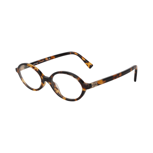 SMU04Z-SVAU-FE08N-C-050 (W) Miu Miu Regard Sunglasses Blue Lenses Honey Tortoiseshell Acetate Standard fit