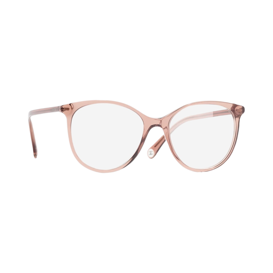샤넬 판토스 프레임 아세테이트 & 투명한 브라운(Chanel Pantos Eyeglasses Acetate & Transparent Brown) - 2