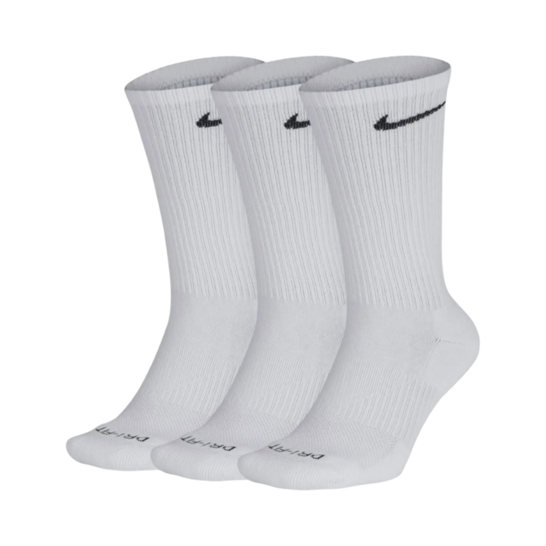나이키 에브리데이 플러스 쿠션드 트레이닝 크루 삭스 화이트 (3개입/국내 정식 발매 제품)(Nike Everyday Plus Cushioned Training Crew Socks White (3 Pack/Korean Ver.))