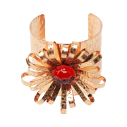 Zara Resin Flower Bracelet Gold