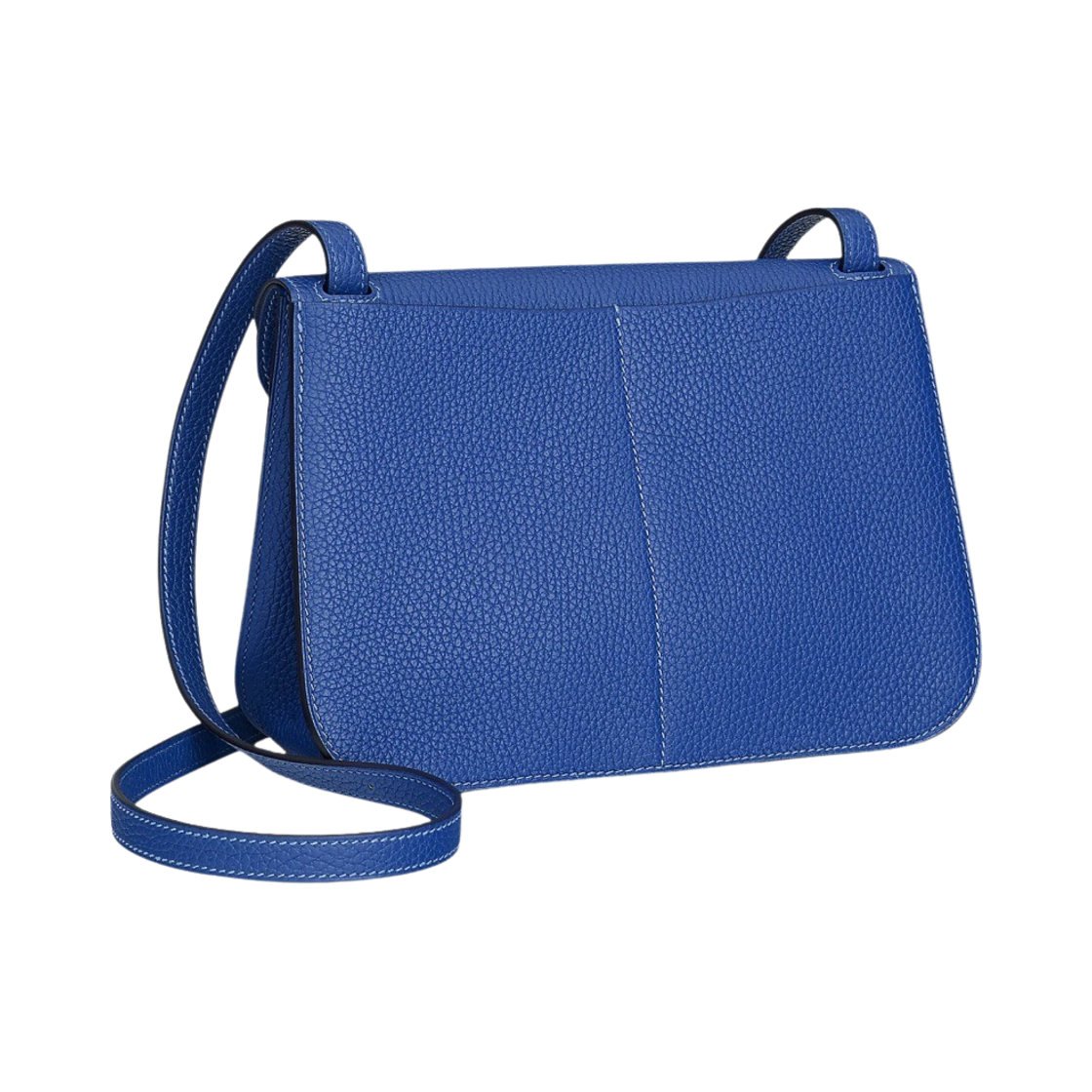 에르메스 할잔 25 백 클레망스 & 골드 하드웨어 블루 로아얄(Hermes Halzan 25 Bag Clemence & Gold Bleu Royal) - 3