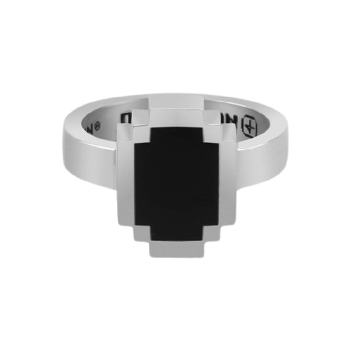 논논 픽셀 오발 링 실버925(Nonenon Pixel Oval Ring Silver925)