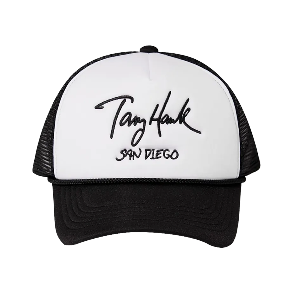 토니호크 토니 에센셜 트러커 캡 블랙(TONYHAWK Tony Essential Trucker Cap Black)
