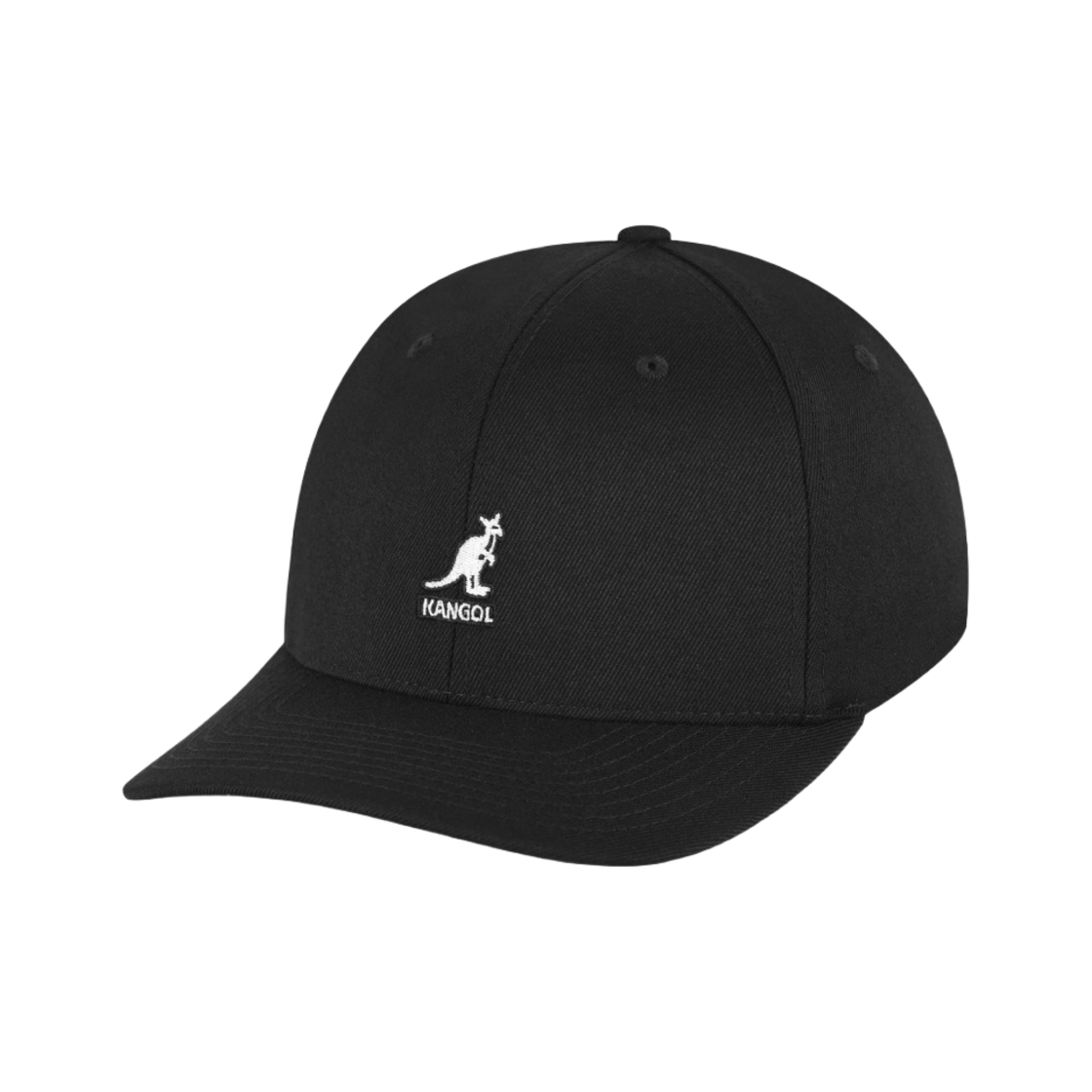 캉골 울 플렉스핏 베이스볼 캡 블랙(Kangol Wool Flexfit Baseball Cap Black)