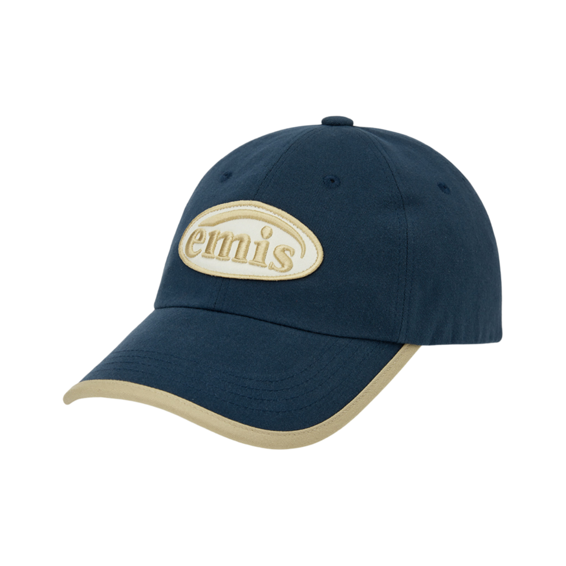 이미스 베이지 트리밍 볼캡 네이비(Emis Beige Trimming Ball Cap Navy) - 2