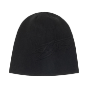 Stussy Embossed Smooth Stock Skullcap Beanie Black