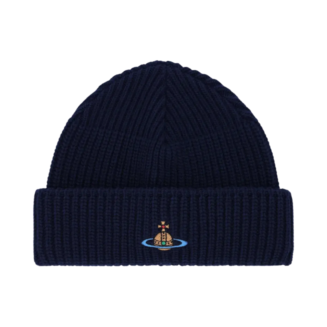 비비안 웨스트우드 스포티 비니 네이비(Vivienne Westwood Sporty Beanie Navy) - 1