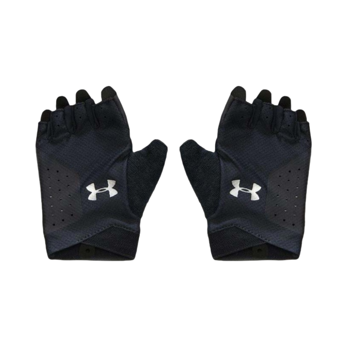 1329326-001 (W) Under Armour Light Training Gloves Black Silver