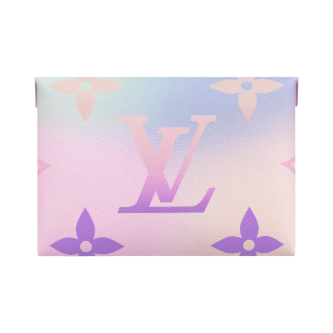 M81271 Louis Vuitton Monogram Kirigami Pochette Sunrise Pastel Midnight Fuchsia Sunset Khaki - #3