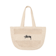 Stussy Woven Tote Bag Ivory