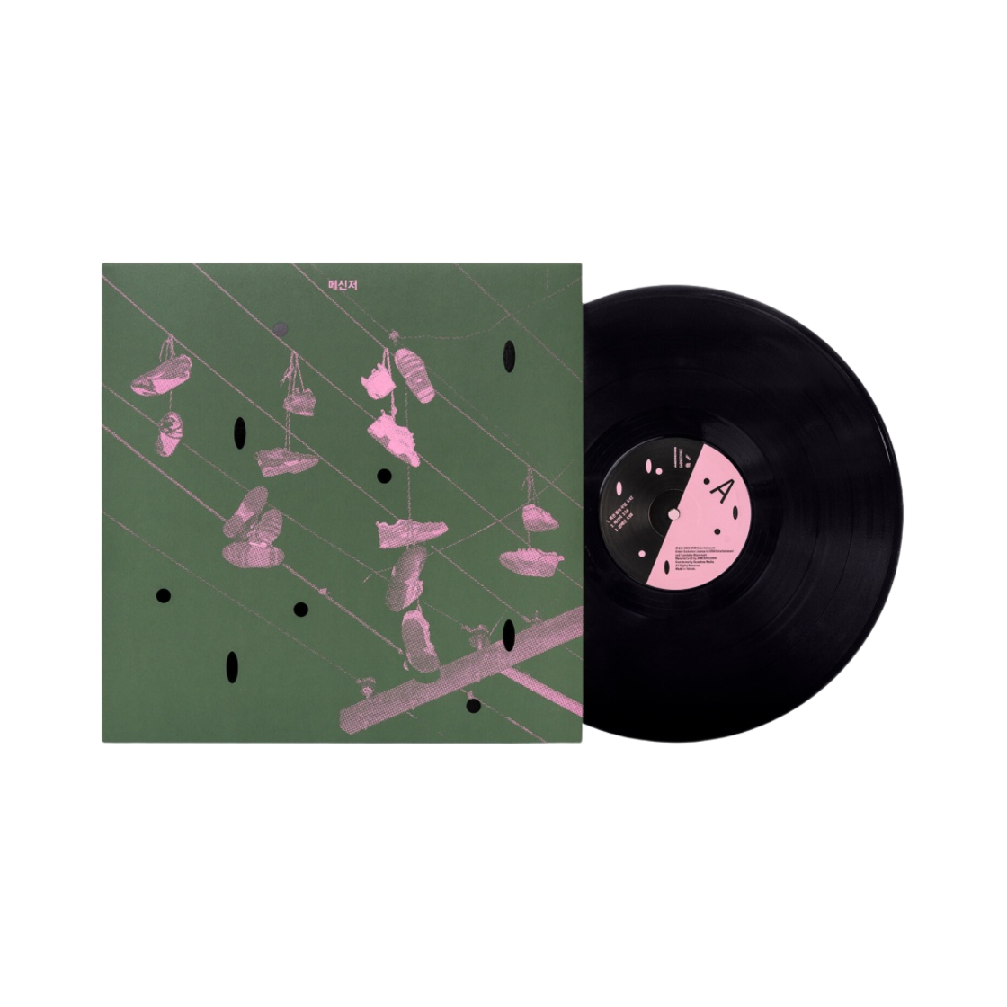 검은잎들 메신저 LP 블랙(Black Leaves Messenger LP Black) - 1