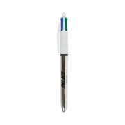 Palace BIC 4 Colour Pen Silver White - 23FW