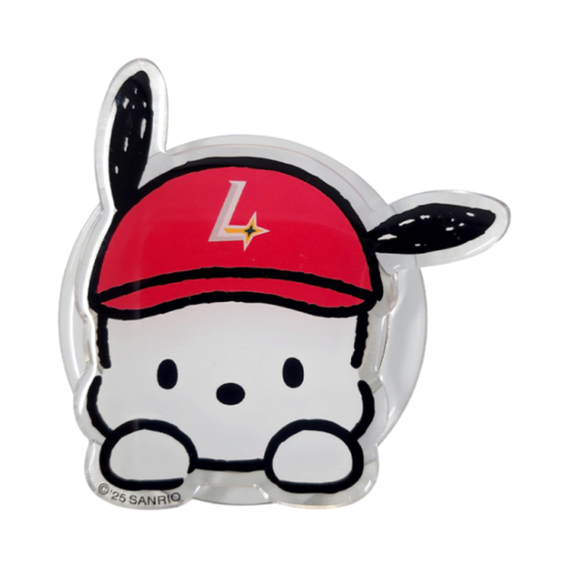 SSG 랜더스 x 포차코 마그네틱 페이스 아크릴 톡 멀티(SSG Landers x Pochacco Magnetic Face Acrylic Tok Multi)