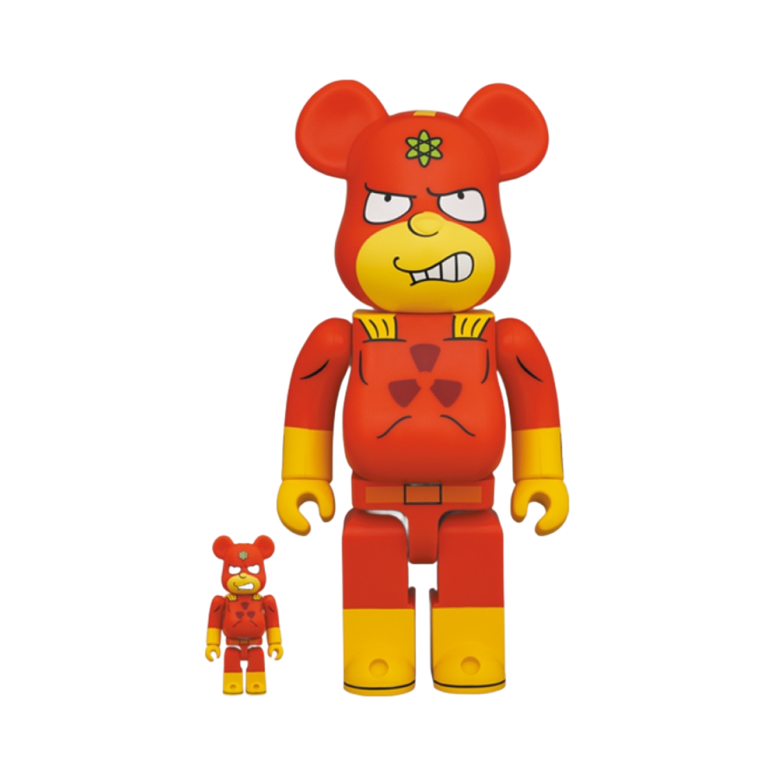 - Bearbrick Radioactive Man 100% & 400% Set