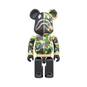 Bearbrick x BAPE Superalloy ABC Camo Shark 200%