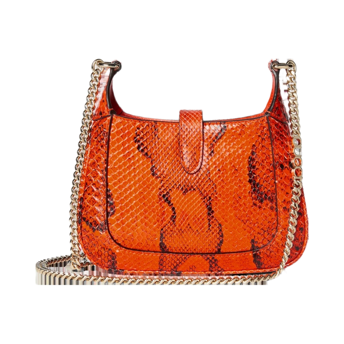 구찌 재키 노티드 파이썬 미니백 오렌지(Gucci Jackie Notte Python Mini Bag Orange) - 3