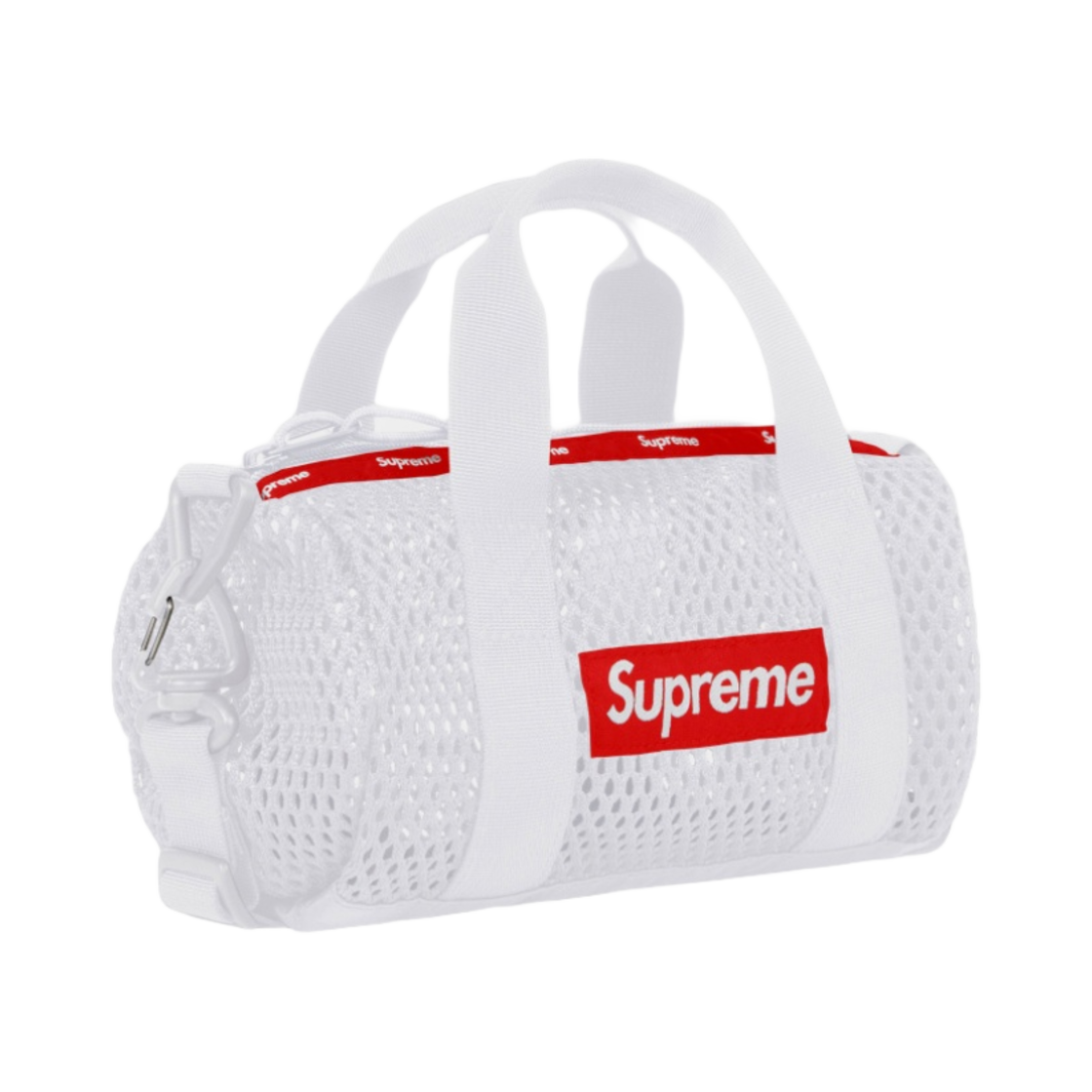 슈프림 메쉬 미니 더플백 화이트 - 23SS | Supreme | KREAM