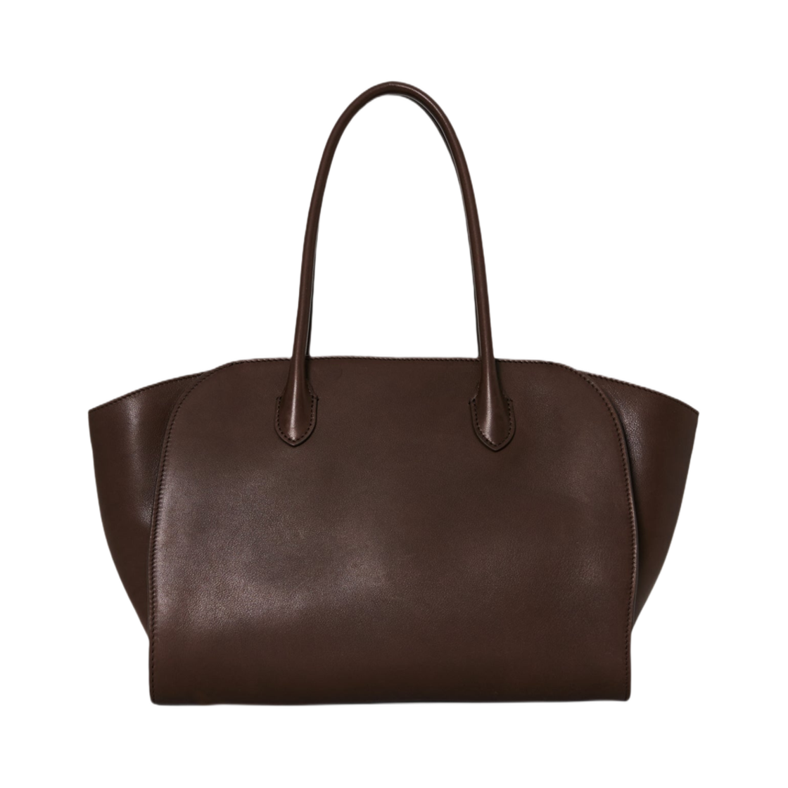 더 로우 말로 12 백 레더 딥 브라운(The Row Marlo 12 Bag in Leather Deep Brown) - 1