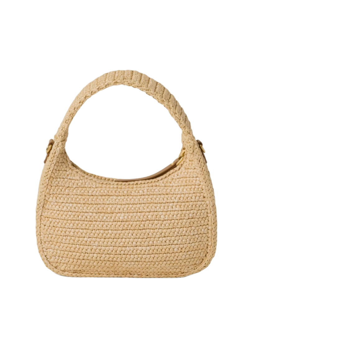 미우 미우 완더 크로셰 호보백 내츄럴(Miu Miu Wander Crochet Hobo bag Natural) - 3