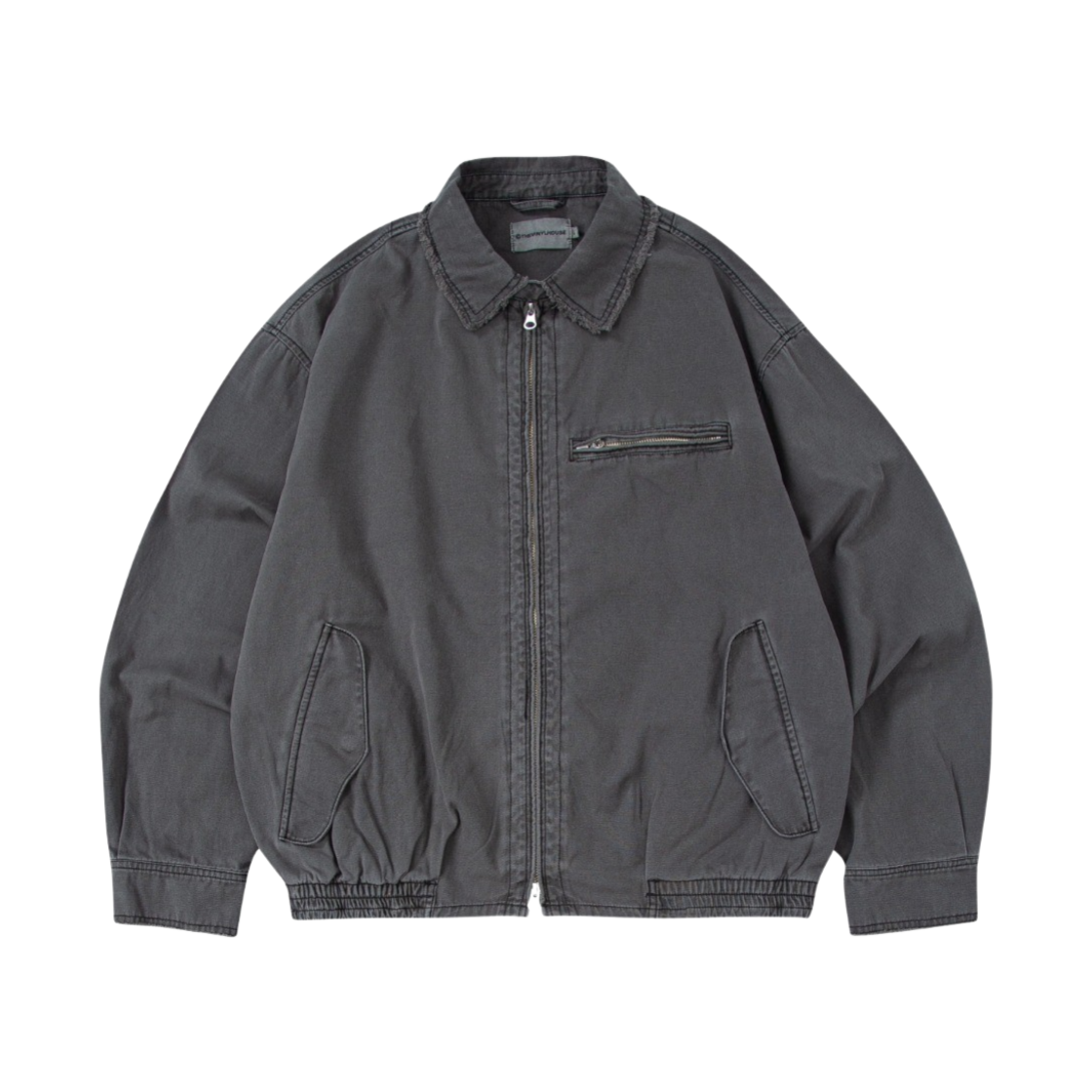 더바이닐하우스 다이드 컷 오프 블루종 차콜