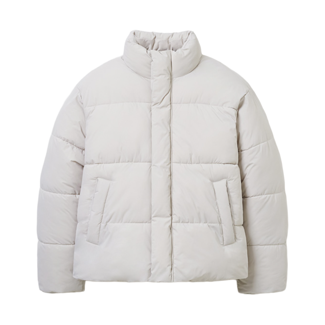 스파오 베이직 푸퍼 베이지(Spao Basic Puffer Beige)
