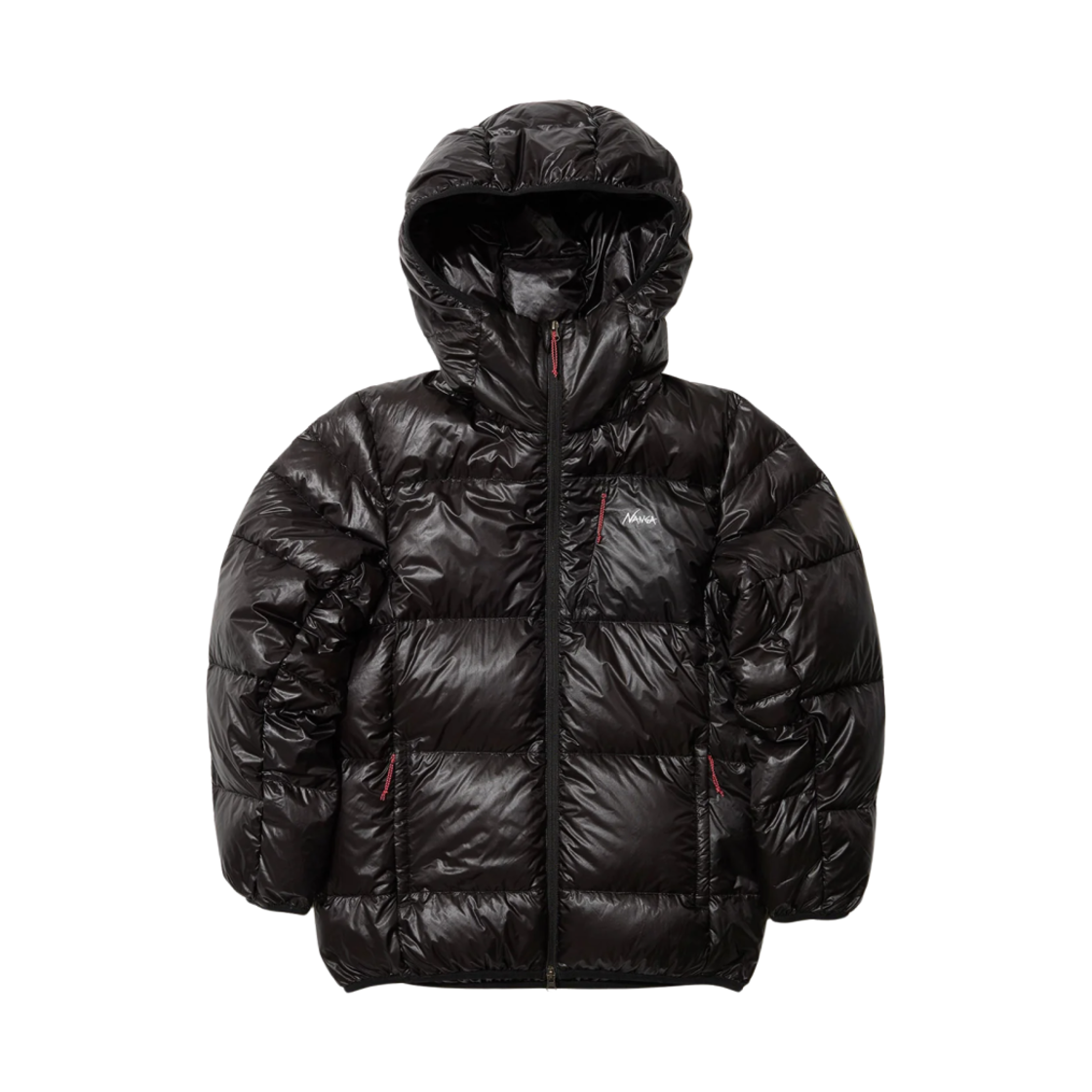 - Nanga Mountain Lodge Down Hoodie Jacket Black
