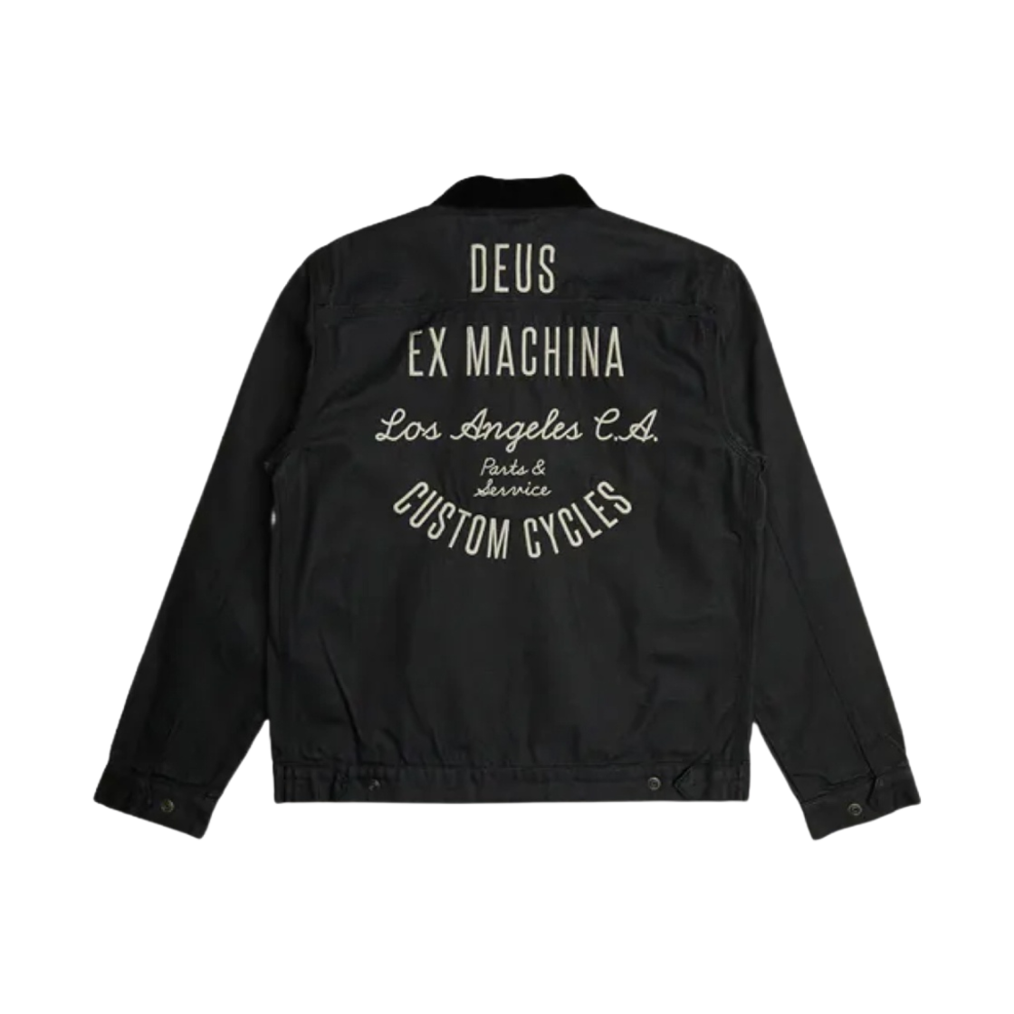DMP246404-BLK Deus Ex Machina Canvas Jacket Black