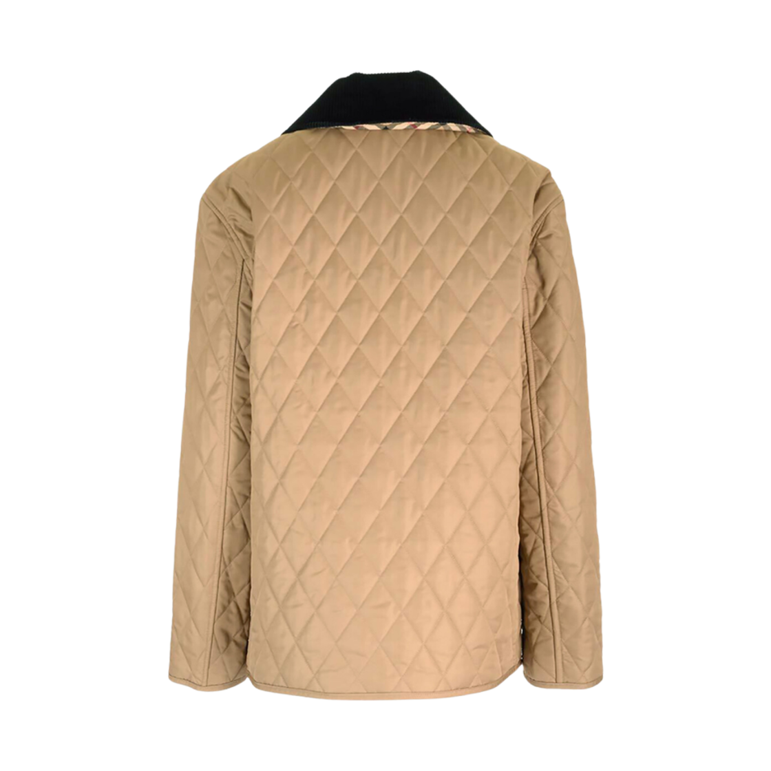 (W) 버버리 드레인펠드 퀼티드 자켓 카멜((W) Burberry Dranefeld Quilted Jacket Camel) - 2