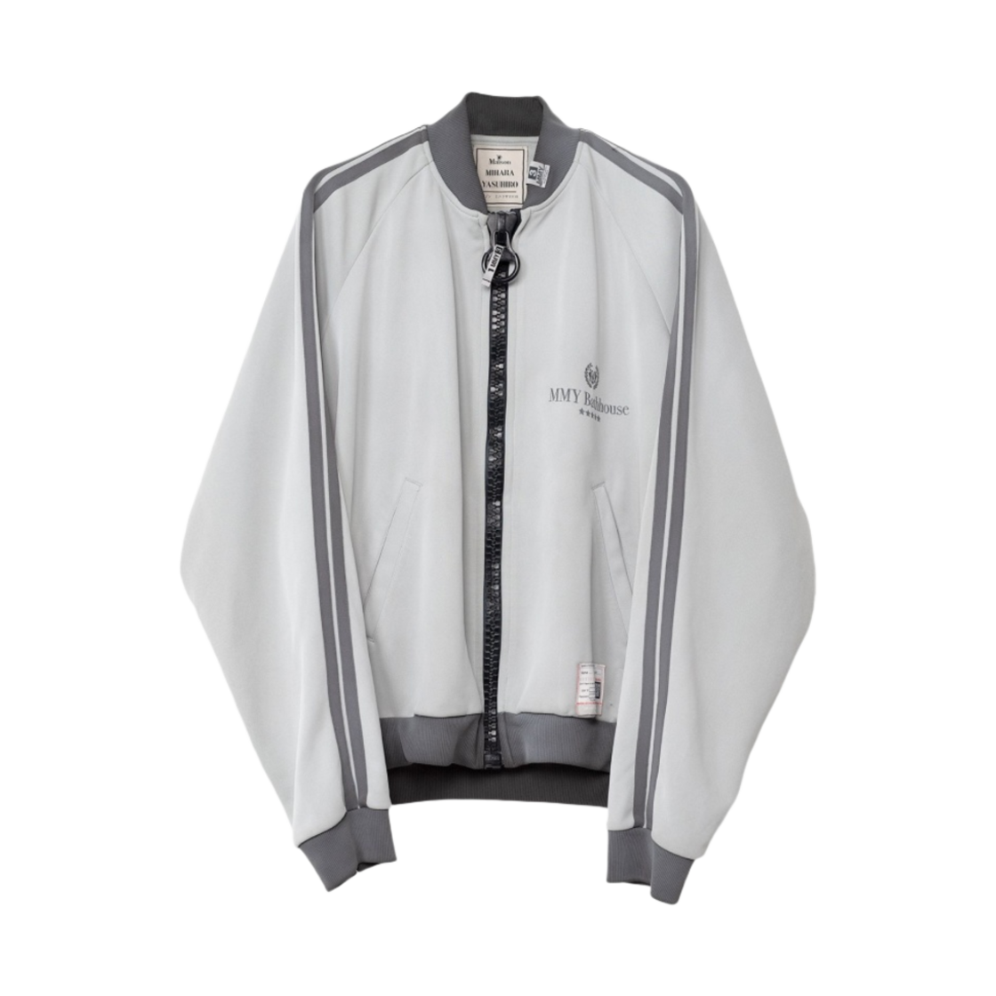 A12JK591-GRAY Maison Mihara Yasuhiro Wide Back Track Jacket Gray