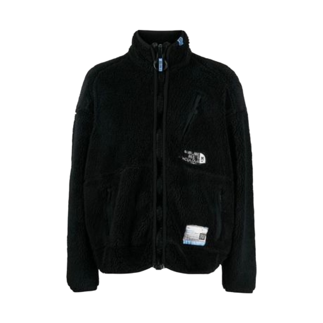 A11BL621-BLACK Maison Mihara Yasuhiro Wide Back Boa Blouson Black