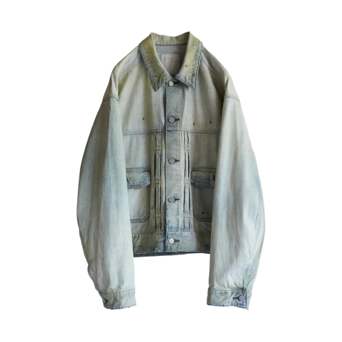 안셀름 크래시 데님 자켓 타입-2 인디고(Ancellm Crash Denim Jacket Type-2 Indigo)