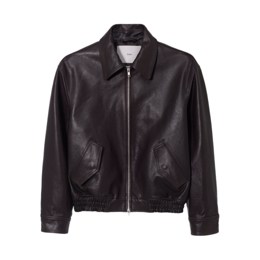 UDJU5A102W2 Dunst Unisex Lambskin Leather Blouson Brown