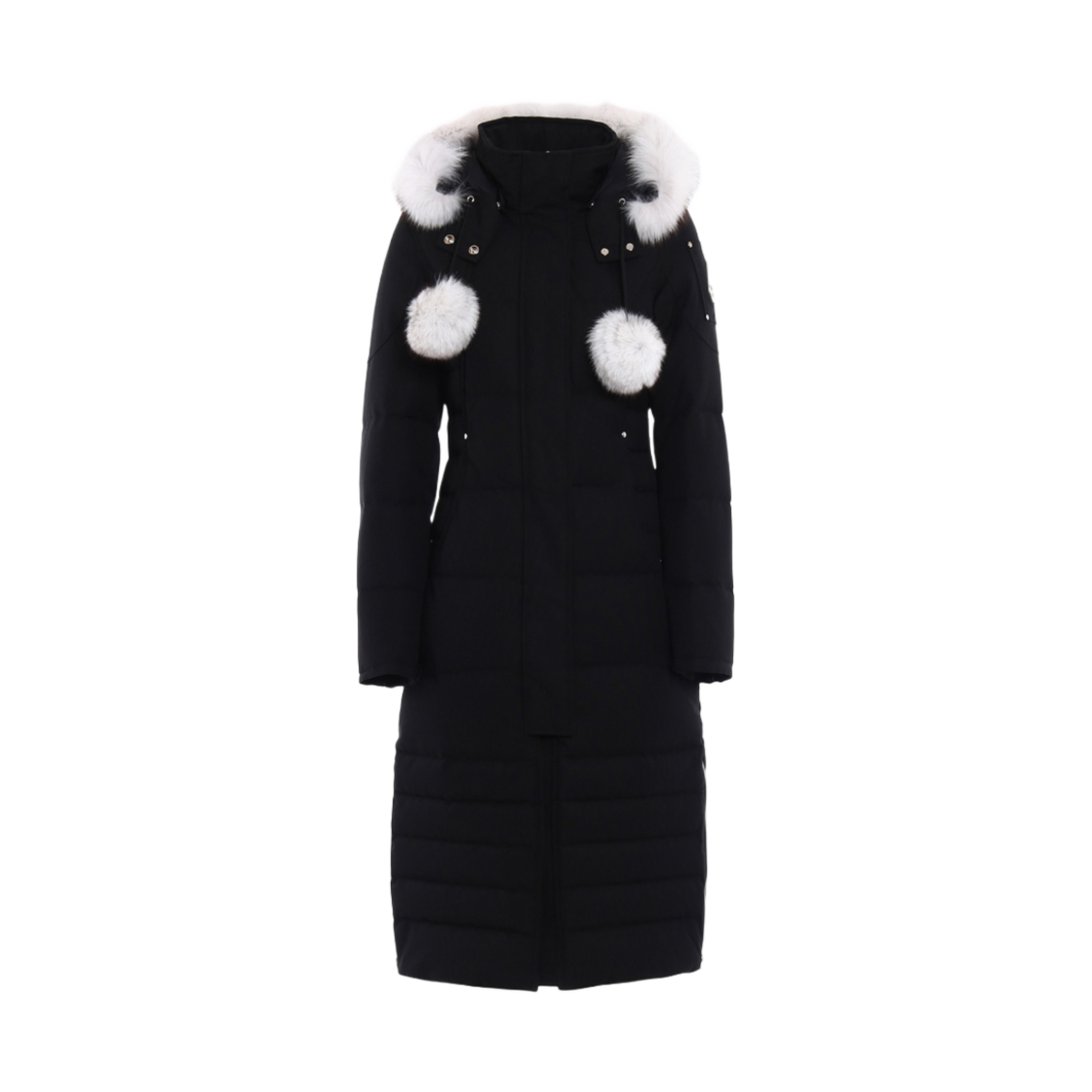 MK4660LLP290 (W) Moose Knuckles Original Saskatchewan Parka Natural Fox Fur Black