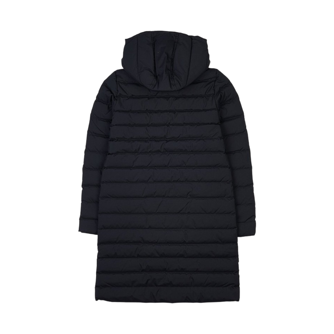 (W) 피레넥스 스파우트닉 미드 랭스 다운 자켓 블랙((W) Pyrenex Spoutnic Mid Length Down Jacket Black) - 2