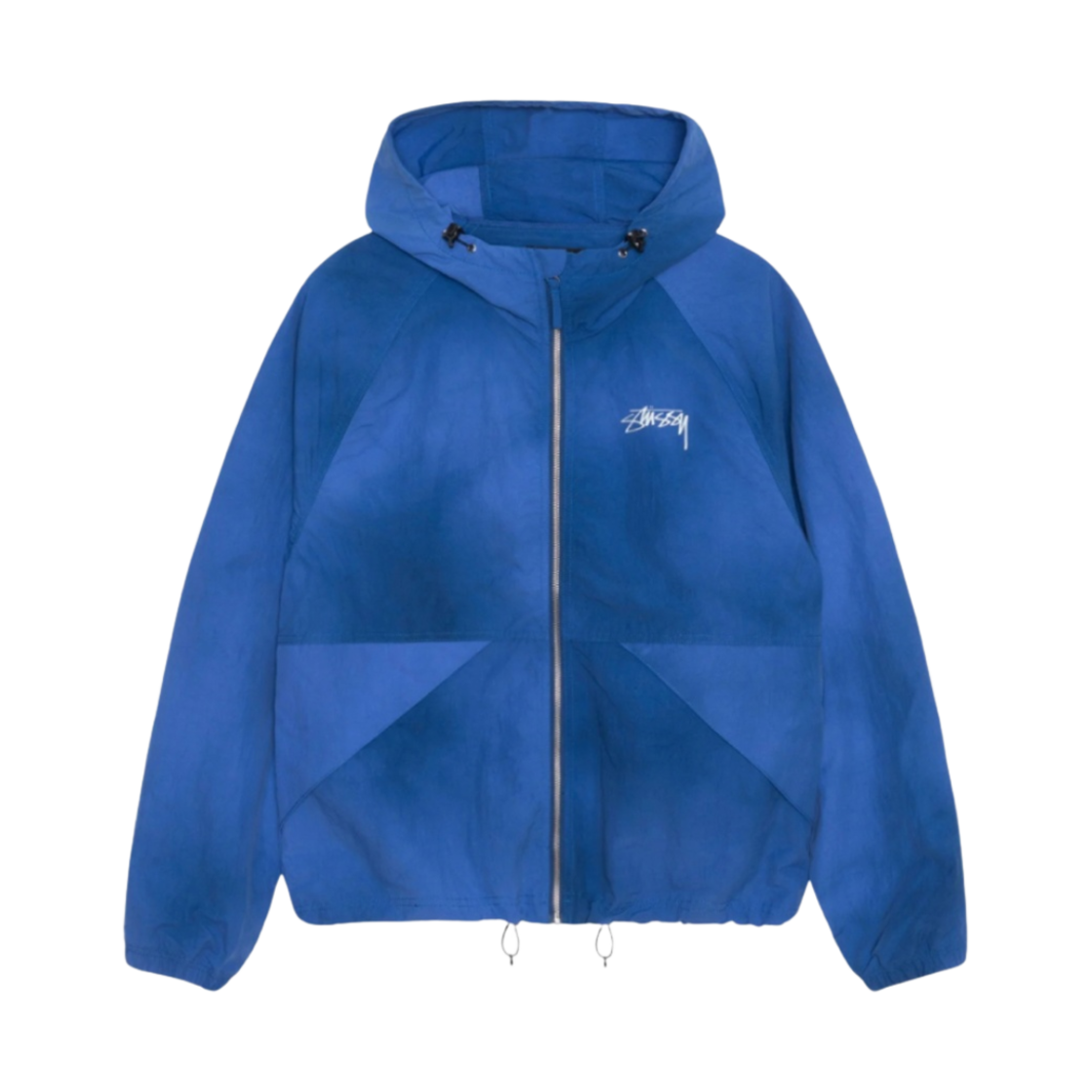 스투시 웨이브 다이 비치 쉘 자켓 울트라마린(Stussy Wave Dye Beach Shell Jacket Ultramarine)