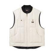 Supreme x Dickies Leather Work Vest White - 23FW